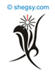 determination tribal tattoo design