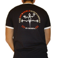 shegsy t-shirt impossible sport negra espalda